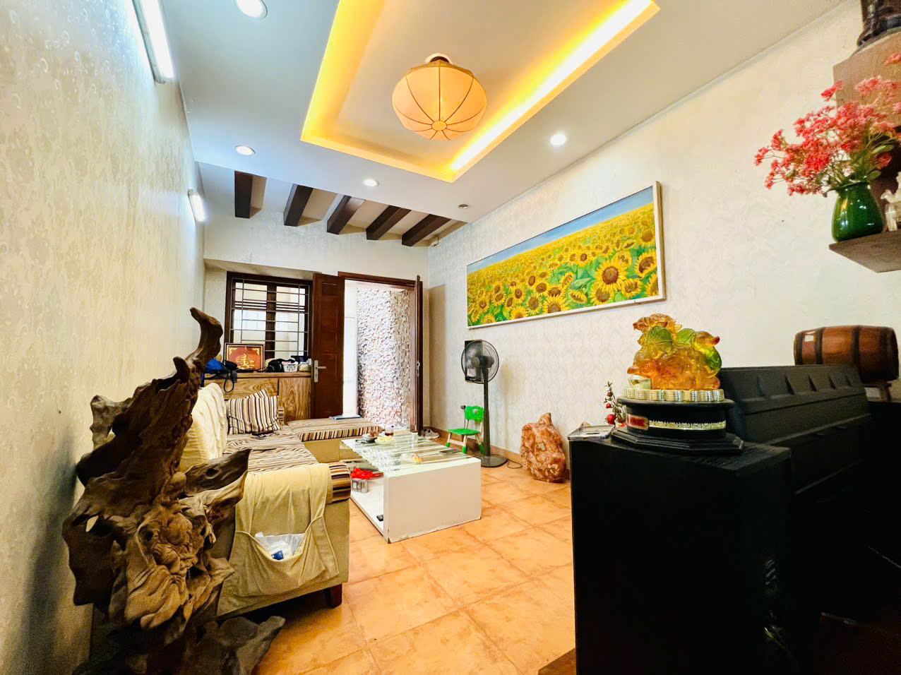 Cho thuê nhà ở hộ gia đình ngõ 121 Kim Ngưu, 3 tầng x 50m2, 3 ngủ, 12 Triệu - Ảnh chính